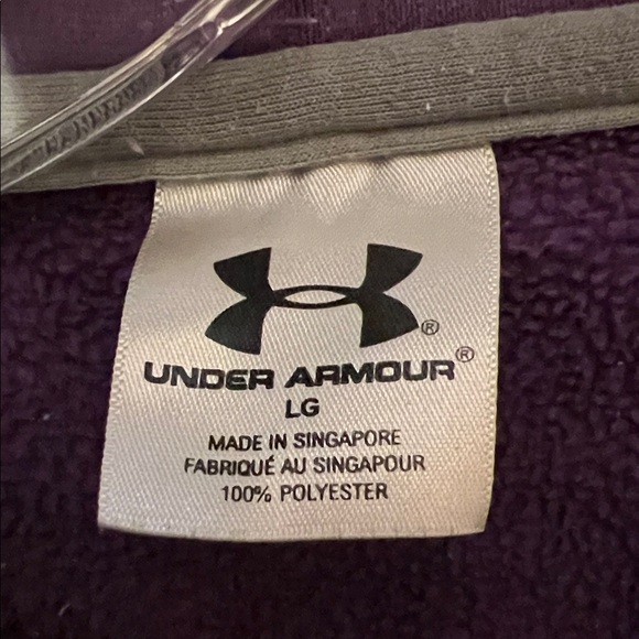 Under Armour Women’s Purple Hoodie - Picture 2 of 4
